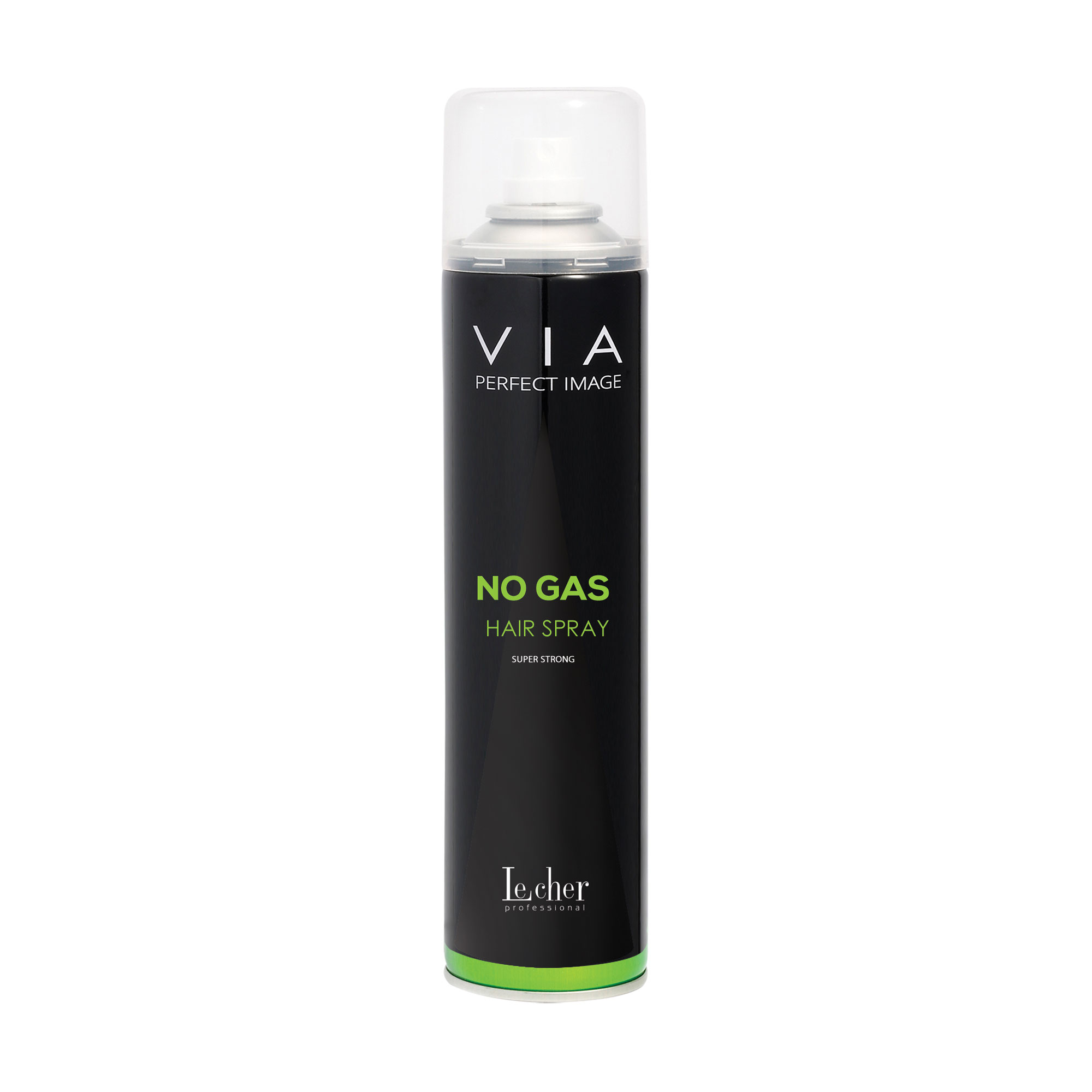 Лак для укладання волосся Lecher Professional Via Perfect Image Spray&amp;Go Strong Hairspray без газу, 400 мл